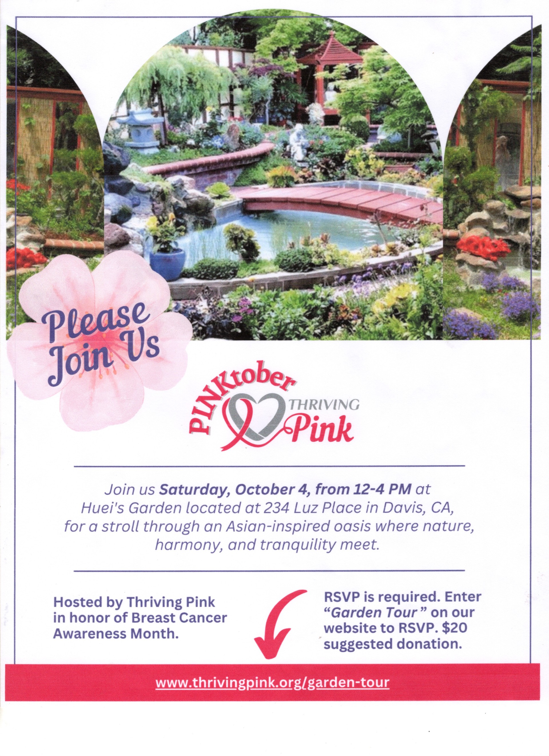 PINKtober: Thriving Pink Poster